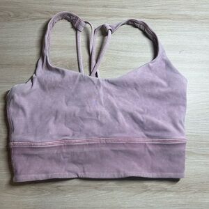lululemon long line sports bra size 6